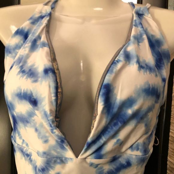 YMI Reversible Iridescent/Tye Dye bathing suit NWT - Picture 7 of 9